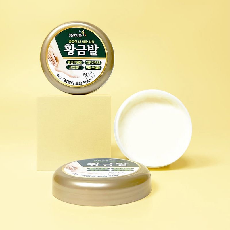발뒤꿈치각질 발관리 풋크림영진약품 황금발 크림 100g X 2개