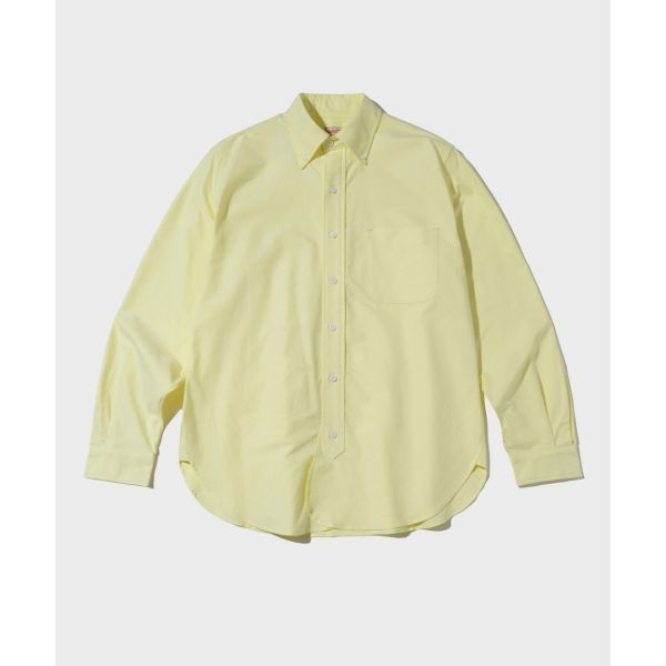 아웃스탠딩 HERITAGE OXFORD BD SHIRT_YELLOW OSSH05YL