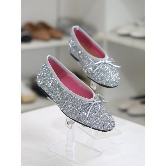 바이로쏘 세이브존03 글리터 스킨 1.0cm 플랫슈즈 SAV(BY)23S10895AH3