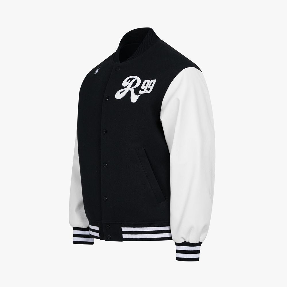 [롯데백화점] 스파이더 류현진 RYU99 바시티 자켓 SPKPCNJK331MBLK LE1220977525