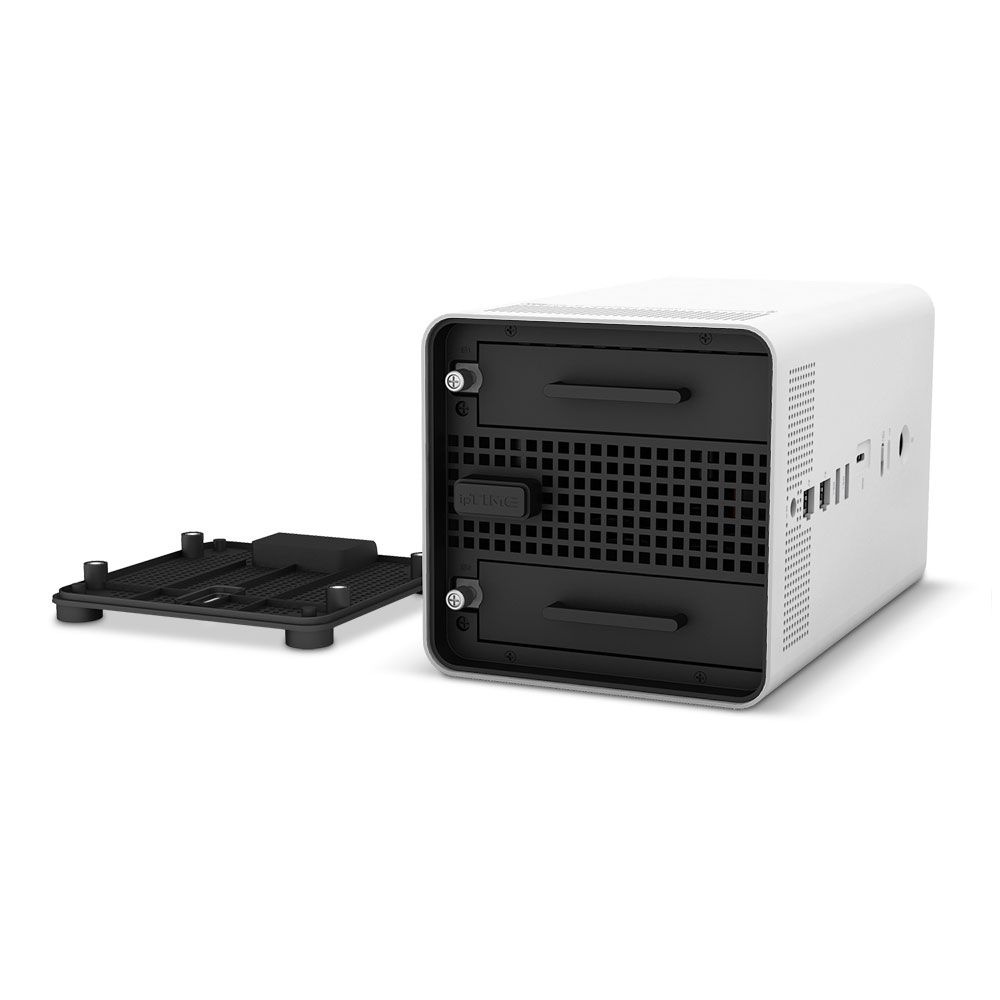 아이피타임 NAS200 (하드미포함) 2베이 NAS 2.5형/3.5형 SATA HDD장착가능