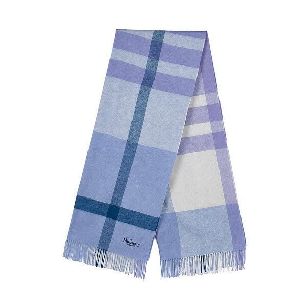 [패션플러스][럭셔리에비뉴][럭셔리에비뉴] (멀버리) VS4295 889 U910 FW25 공용 라지 체크 울 머플러 (P003759757)