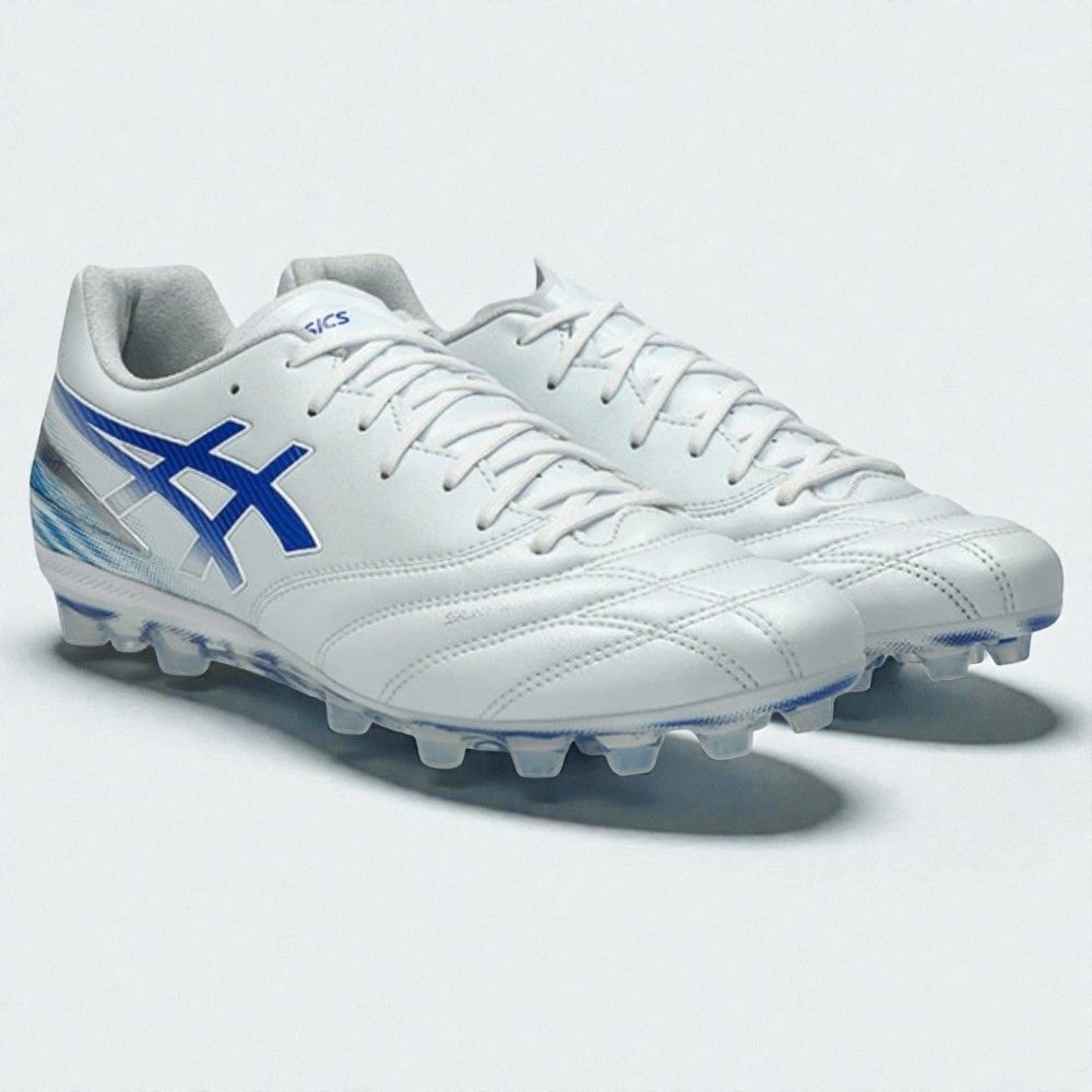[해외] 아식스 DS 라이트 프로 AG 인조잔디 축구화 화이트 블루 1103A127 100