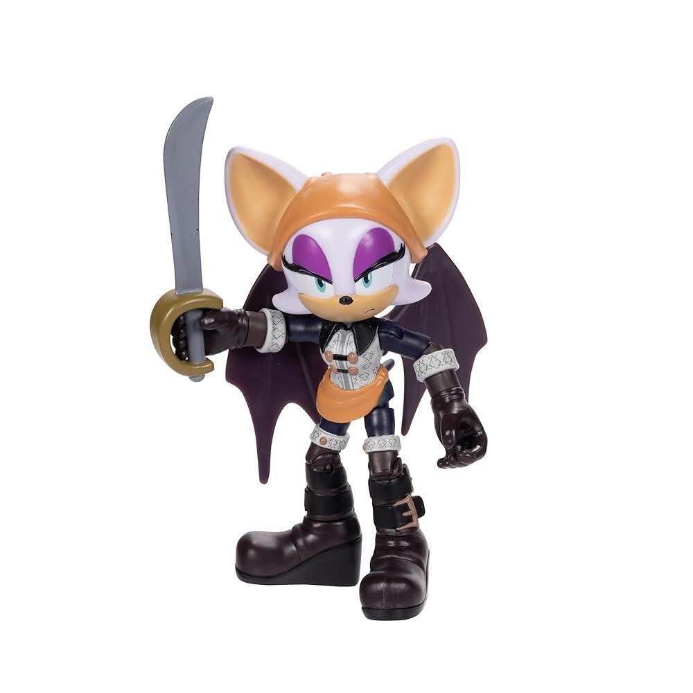 [Sonic the Hedgehog]Sonic Prime 12.7cm(5인치) 배턴 루지 - 노 플레이스 액션 피규어 15 포인트 관절