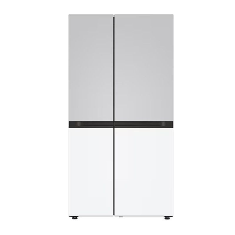 LG전자 LG 디오스 AI 오브제컬렉션 냉장고 2도어 832L 네이처 크림 그레이 에센스 화이트 S836MRQ032