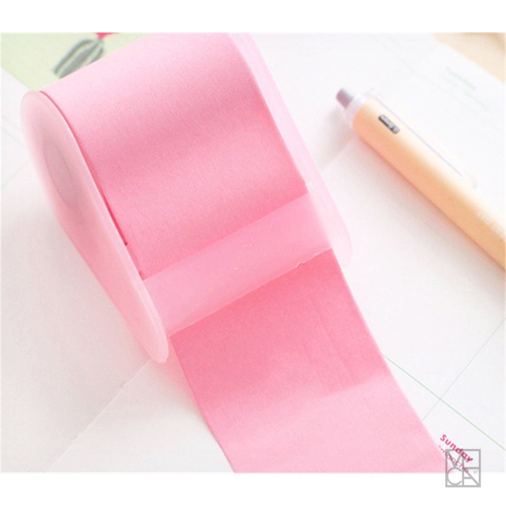 베카87 롤 점착메모지 모니터메모 포스트지 컬러