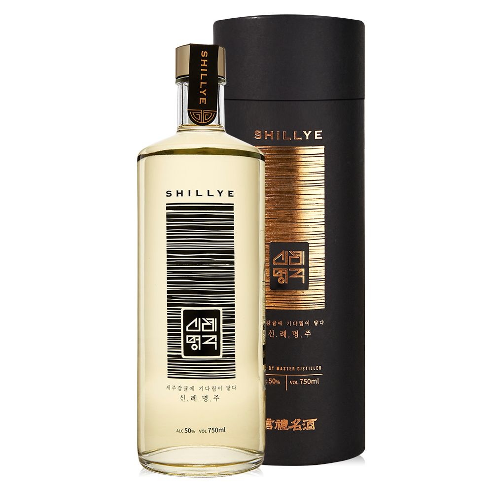 시트러스 한정판 신례명주 50도 750ml 오크통숙성감귤주