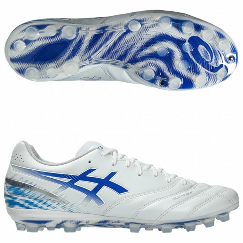 [해외] 아식스 축구화 DS 라이트 프로 AG 인조잔디 화이트 블루 1103A127 100