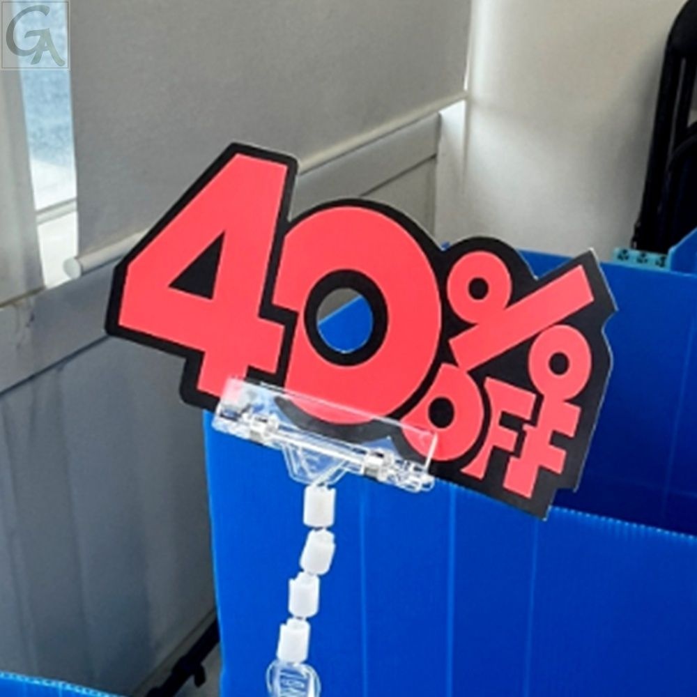 매장 행사 POP 할인용 40% 쇼카드 POP쇼카드 마트할인POP