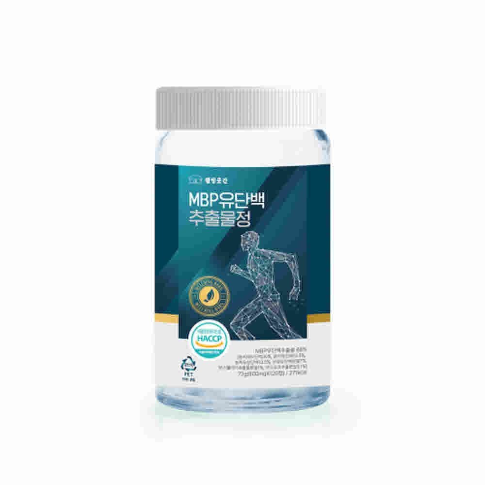 엠비피 MBP 뼈엔 유단백추출물정 영양제 120정 단백질 동/식물성 프로틴 밸런스 생유산균 식약처인증 해썹 산양유
