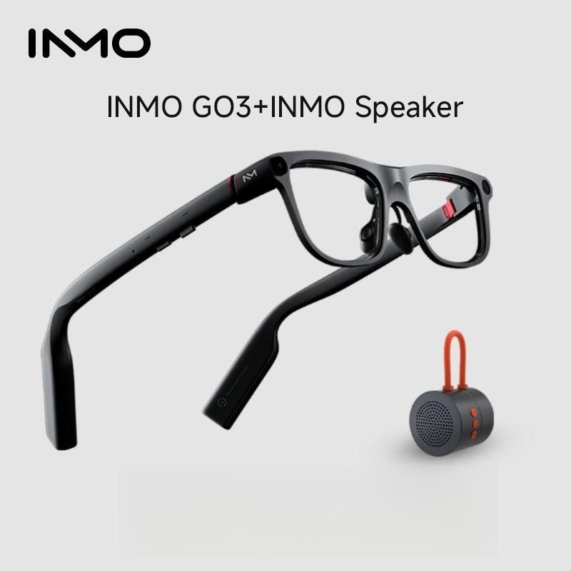 중국산 [해외] INMO GO3 AI 안경 스마트 AR 디스플레이 실시간 번역 프롬프터 사진 촬영