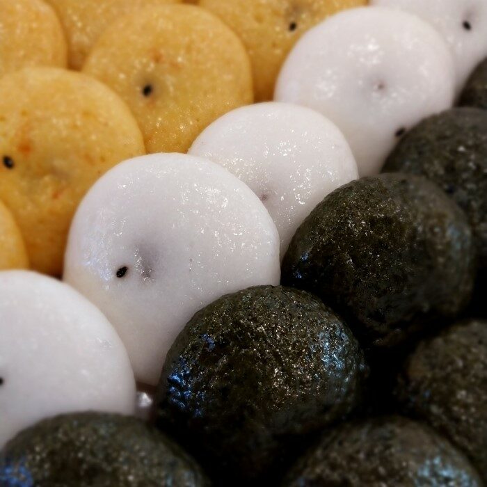 양주잔기지떡모꼬지 [양주잔기지떡모꼬지] 잔기지떡 50개입-3색혼합- 기정떡 술떡 아침대용 영...