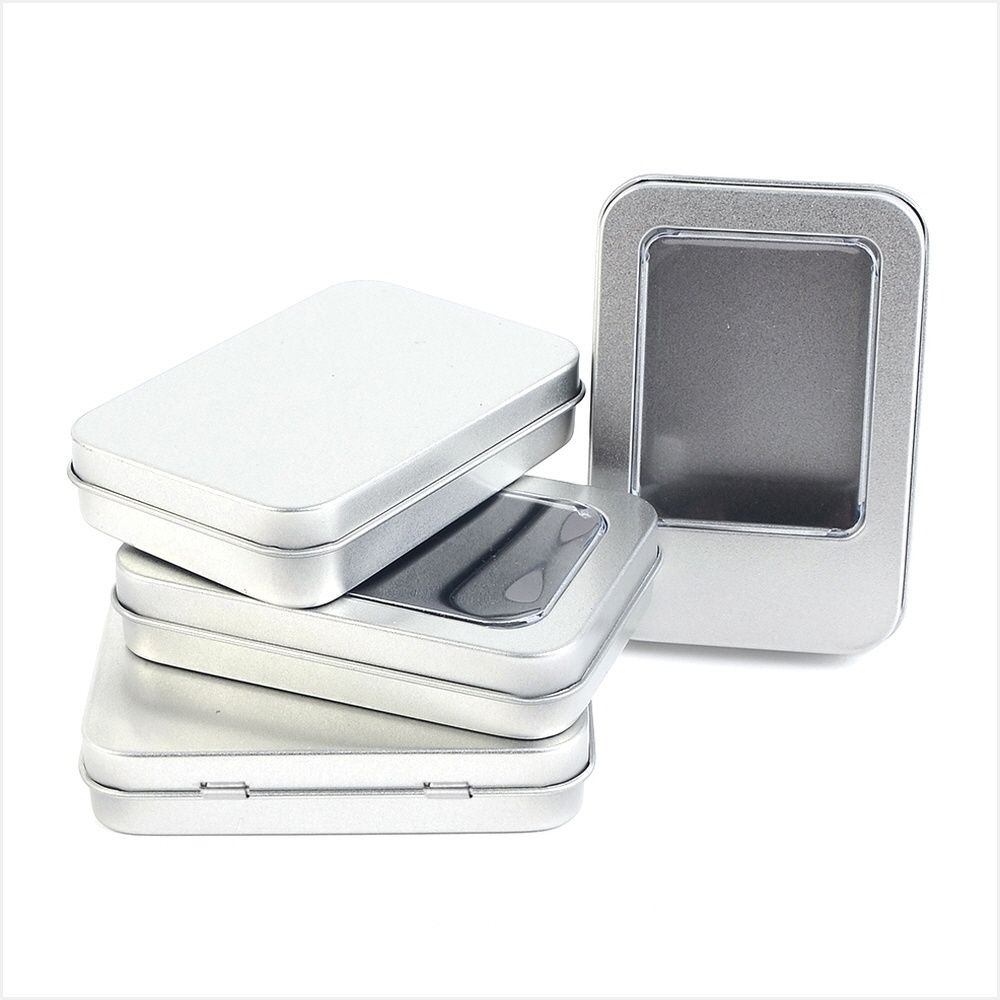 다목적 사각 틴케이스 소형 철제 수납 보관 박스