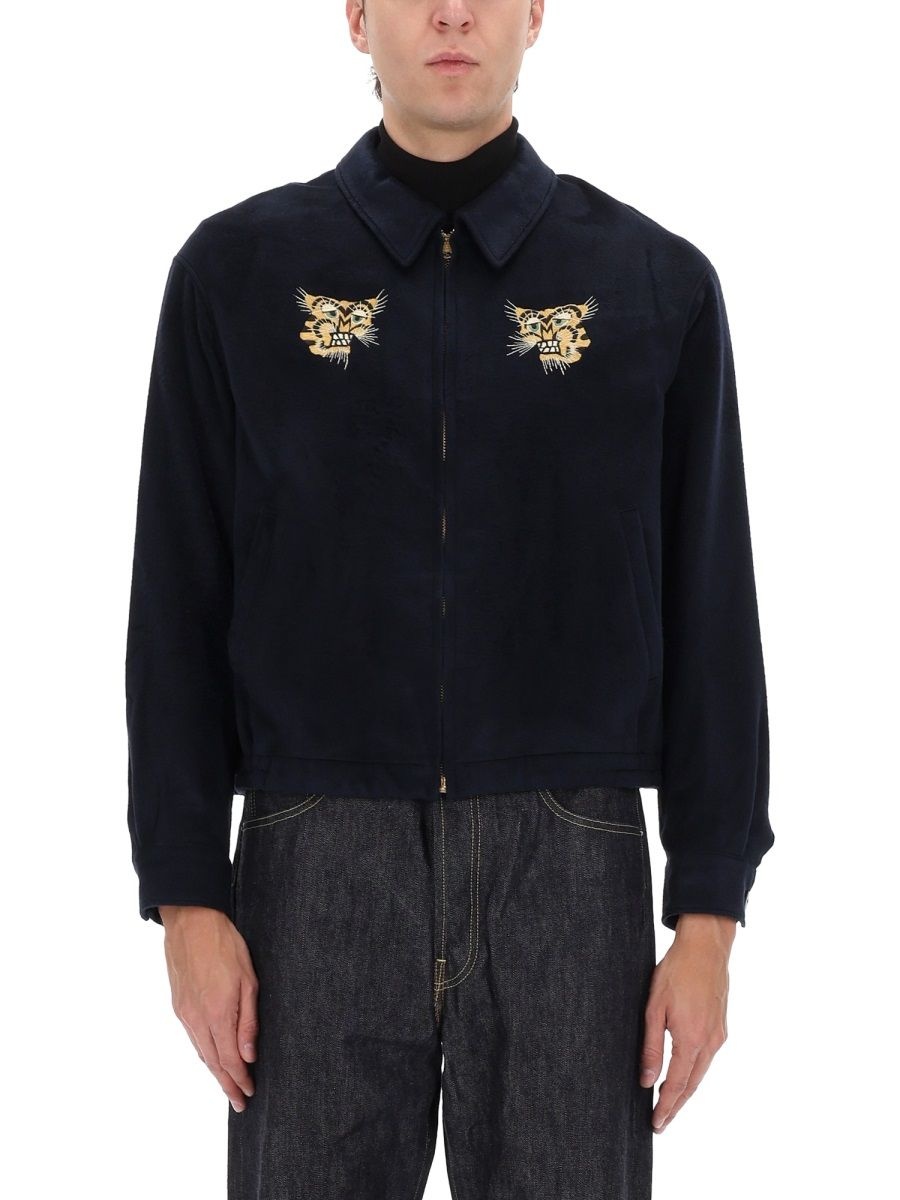 [해외] 비즈빔 [비즈빔] NORAD BLOUSON 남성자켓 0125205013006_NAVY FW25 6914888 [관부가세포함]
