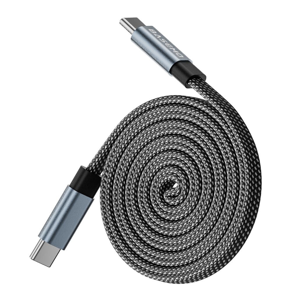 디큐브 마그네틱 우븐 케이블 240W CtoC 초고속충전 1m