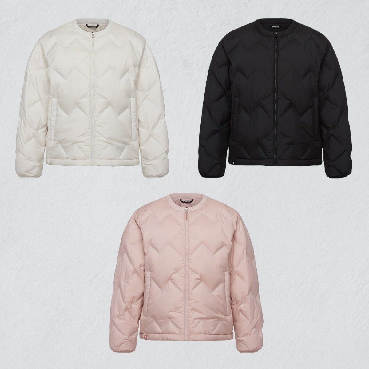 블랙야크 25년도 FW 신상품 경량급 다운 자켓 여성 넥리스 라이트제로 다운자켓2 ( 1BYPAWU525 )