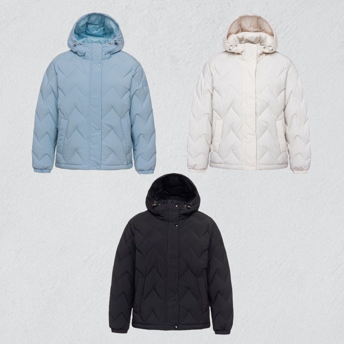 블랙야크 25년도 FW 신상품 경량급 다운 자켓 여성 후디 파르밧 다운자켓2 ( 1BYPAWU536 )