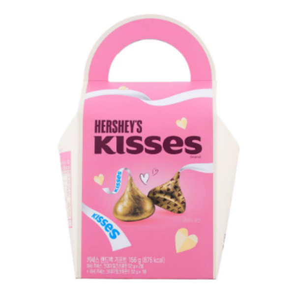 롯데리아 롯데 허쉬 키세스 핸드백 기프트 156g