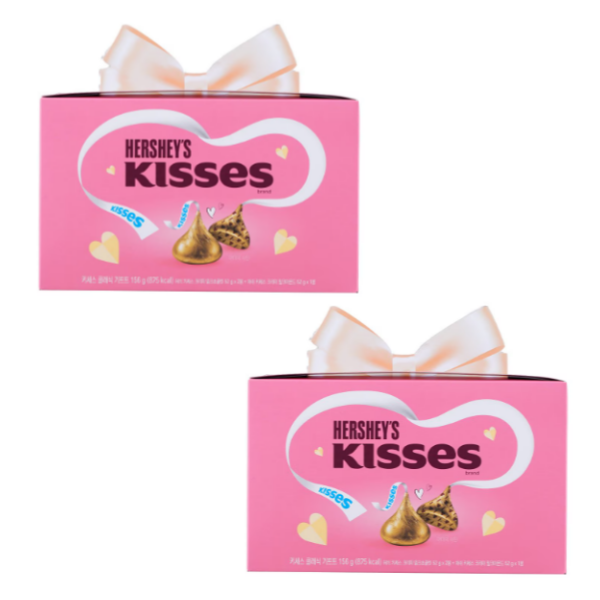 롯데리아 롯데 허쉬 키세스 클래식 기프트 156g 2개
