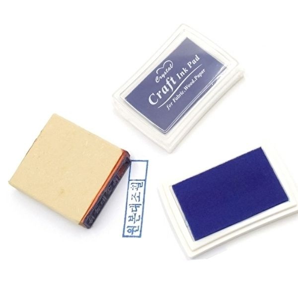 고품질 패드 매트 유성잉크 컬러 잉크패드 - 블루 어린왕자책커버 디자인책커버 소설책커버 WFJ0KXO