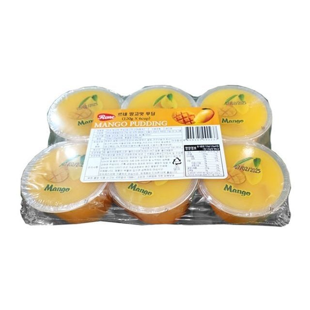 망고맛 푸딩 르네 120gx6입 x10개