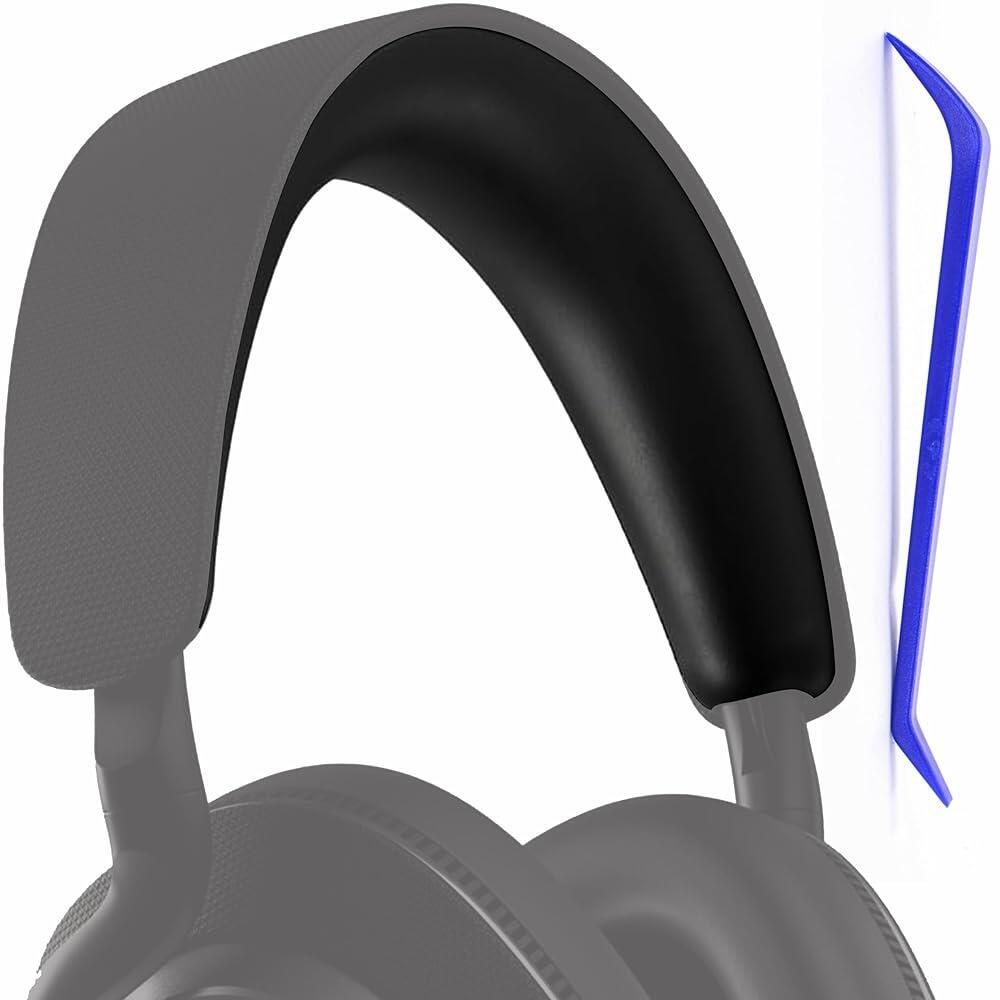 [해외] Defean Px7 S3 헤드밴드 교체 쿠션, Bowers & Wilkins / Px8 S2 무선 헤드폰과 호환, 부드러운 가죽, 매우 쉬운 설치 (블랙)