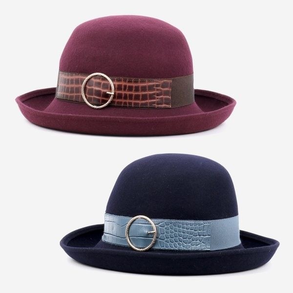 닥스 <매장정품> DAKS 닥스 [안지올로프라스코니] 띠 장식 벙거지 AF27WBF003 1042749