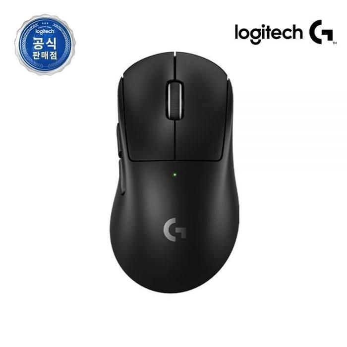로지텍코리아 게이밍마우스 오른손 G PRO X SUPERLIGHT 2 DEX 블랙