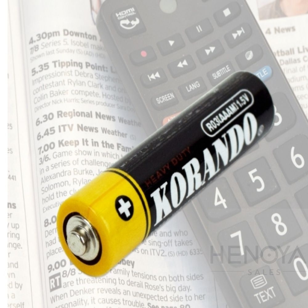 Henoya 코란도 AAA 6입 TV 장난감 리모컨