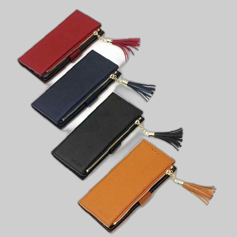 갤럭시와이드5 SM-E426S 감정 지퍼지갑형 태슬 케이스 핸드폰케이스 휴대폰케이스 지폐지갑 동전지갑