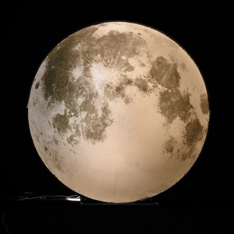 [해외] 보름 달조명 대형 실외 마당 테라스 정원 1.2m 방수 LED 보름달 무드등 따뜻한색