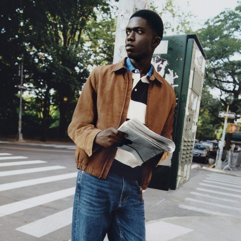 타미힐피거 워시드 플래그 볼캡