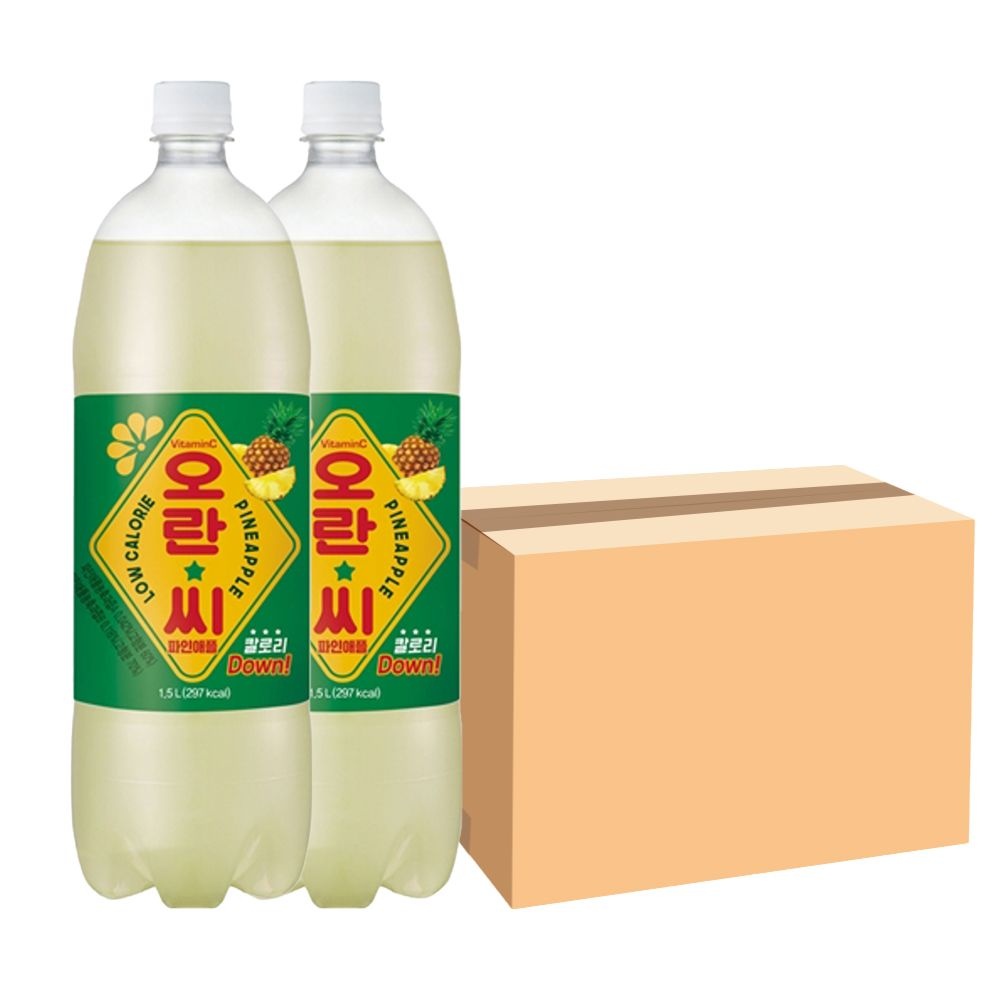 동아오츠카 오란씨 파인 1.5Lx12개 파인애플 탄산음료수
