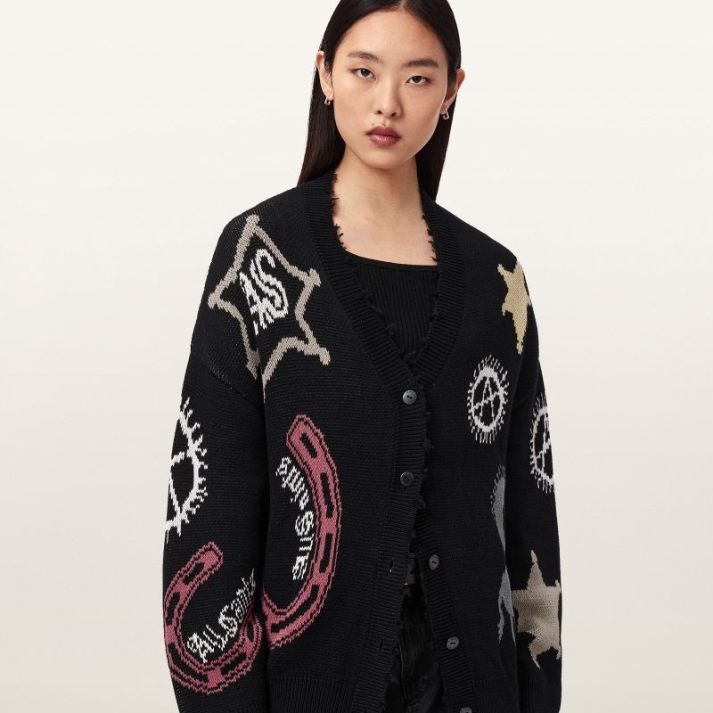 올세인츠 여성 헤스터 가디건 W009KE-5