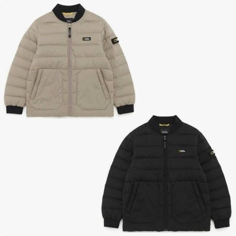 내셔널지오그래픽 겨울경량오리털야구넥 경량 덕다운 점퍼케이투 K224UDW010-,