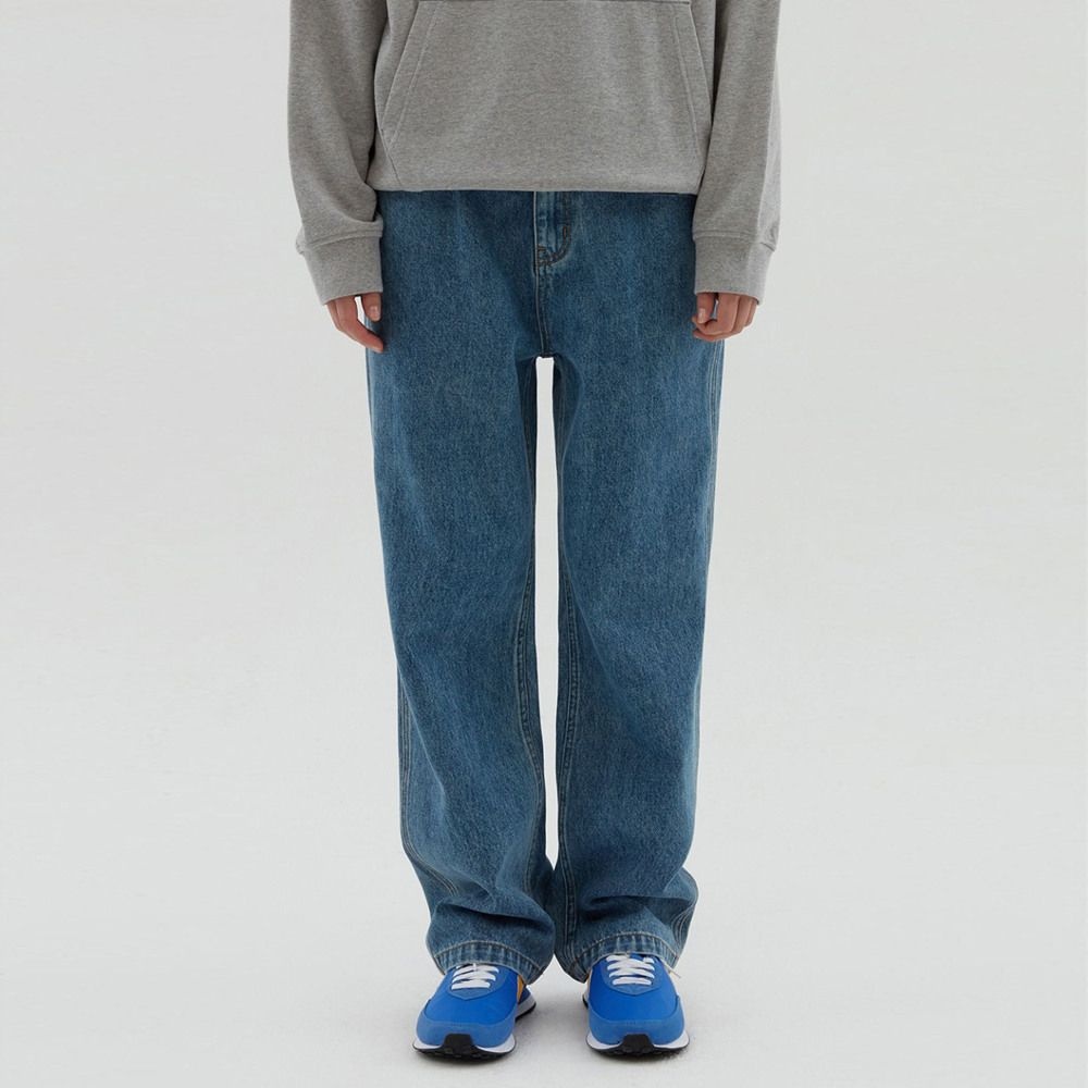 [패션플러스][오아이오아이컬렉션]LOW RISE DENIM PANTS [BLUE]