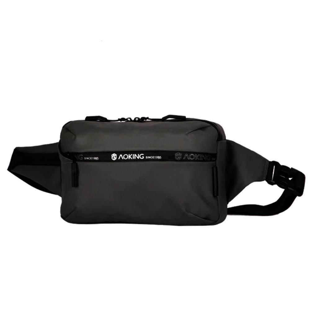 영문 레터링 다기능 포켓 데일리 대용량 슬링백 남성용 등산 해외여행