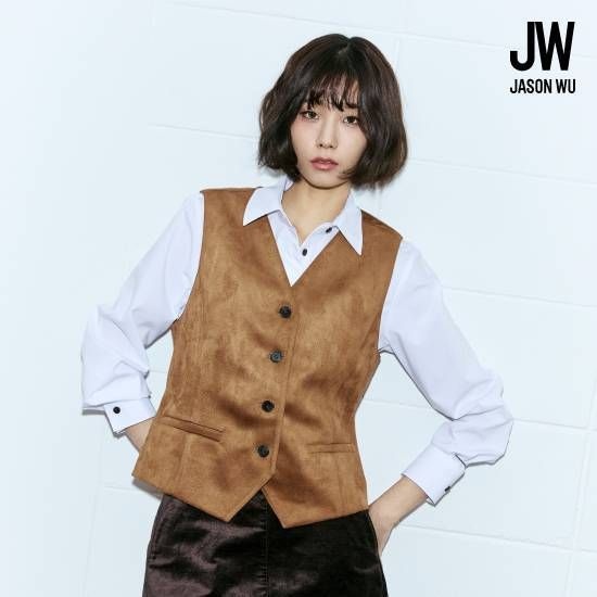 제이슨우 Arden FAUX 스웨이드 베스트 2 COLORS 730766