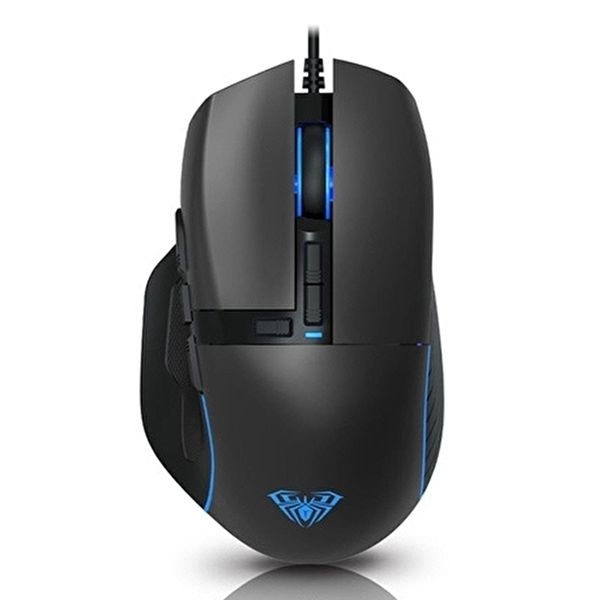 QSENN AULA LED 커스텀 게이밍 마우스 F808 (KYR-WD62D16)