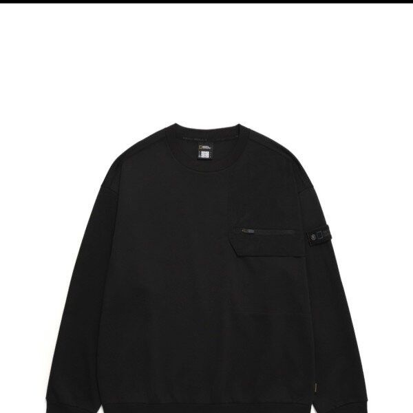 내셔널지오그래픽 카노푸스 포켓 맨투맨 세미오버핏 N241USW220_198_DJ 3345495