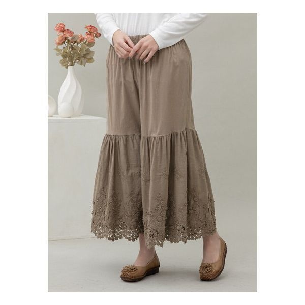 디얼마미 디얼마미디얼마미 레이스 자수 속바지 미시옷 빅사이즈 엄 159327