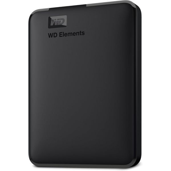 WD WD Elements 2TB 휴대용 외장 하드 드라이브 (Windows용, USB 3.2 Gen 1/USB 3.0, PC 및 Mac 호환, 플러그 앤 플레이 지원) - WDBU6Y