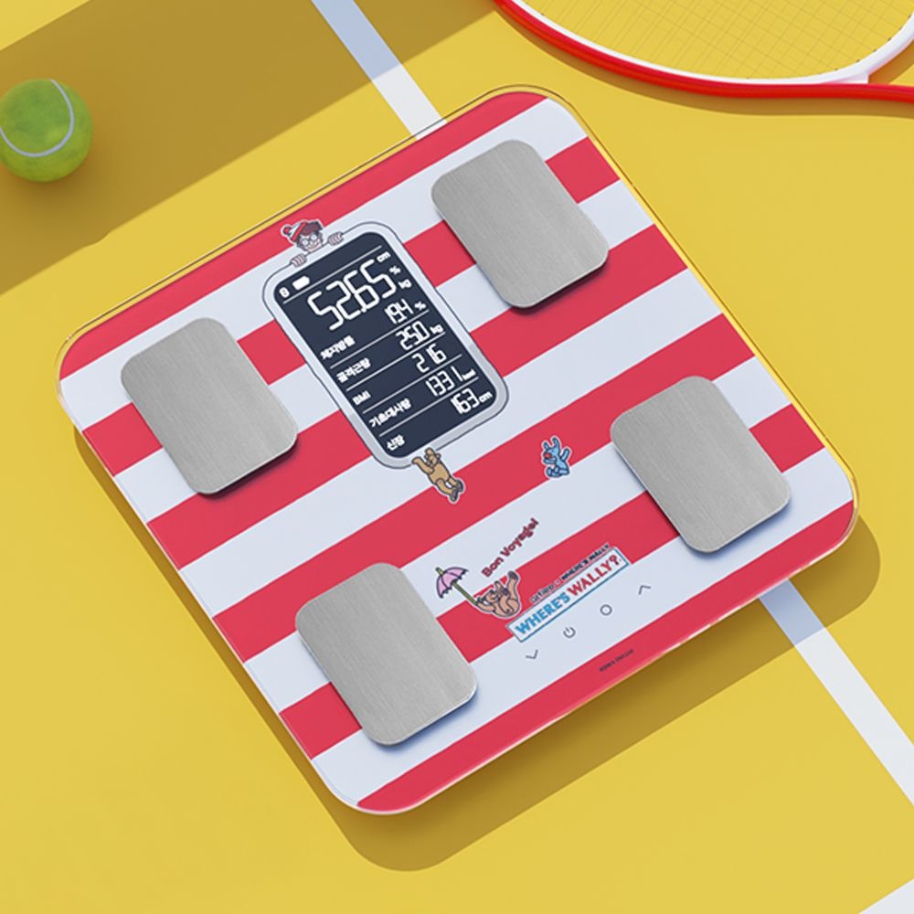 앳플리 TX 월리 에디션 정확한 몸무게 저울 더블스마트인 바디체중계 체지방 가정용 전자 기계