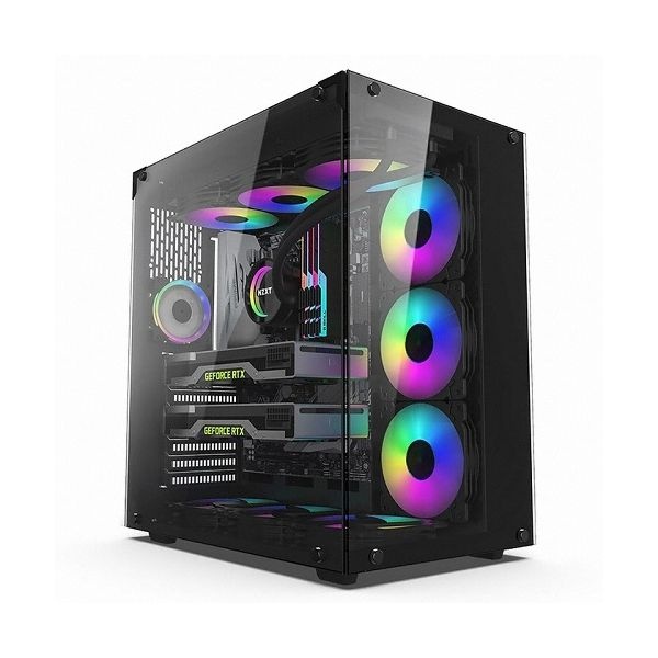 BRAVOTEC 트레저 X9 920T 타이탄 글래스 블랙 (미들타워)