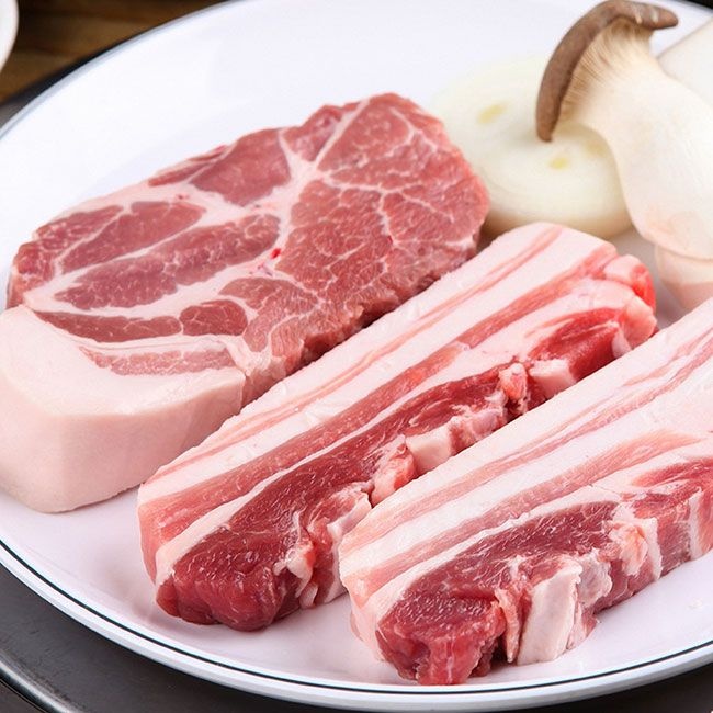 실속구이 삼겹살 500g + 목살 500g 세트