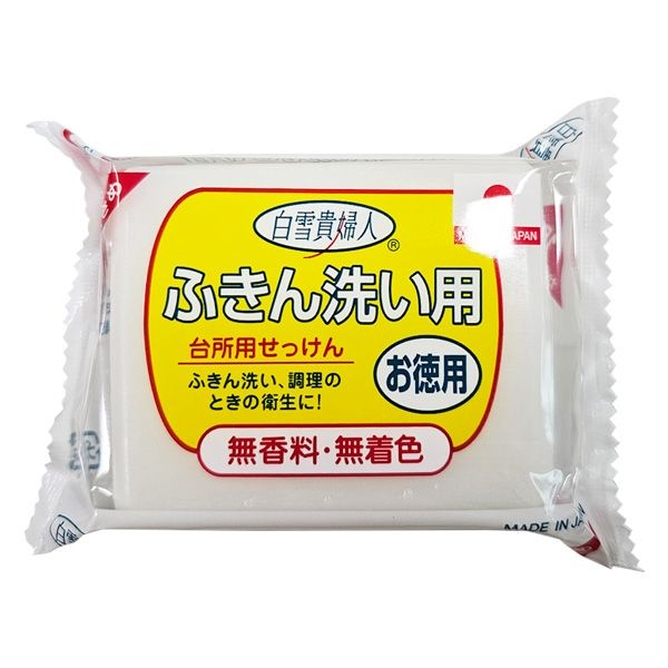 일본 백설귀부인 행주비누 150g 행주비누