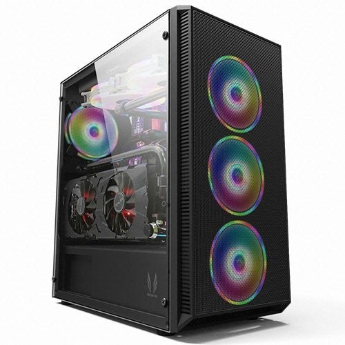 3RSYS S410 RGB 강화유리 미들타워 pc케이스