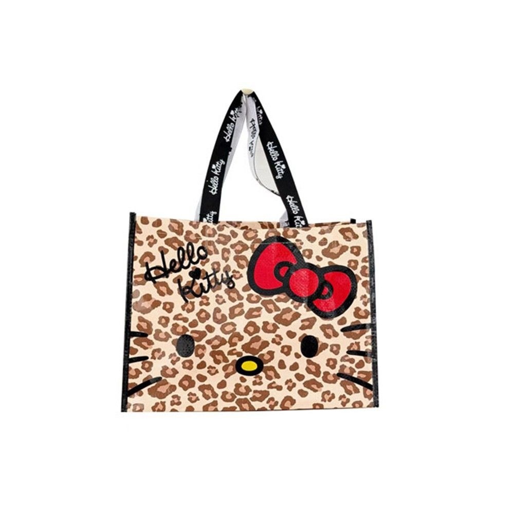 호피무늬 키티 타포린 방수 가방 짐가방 모래놀이 분리수거 이불수납 판촉물 답례품 쇼핑백 빨래바구니