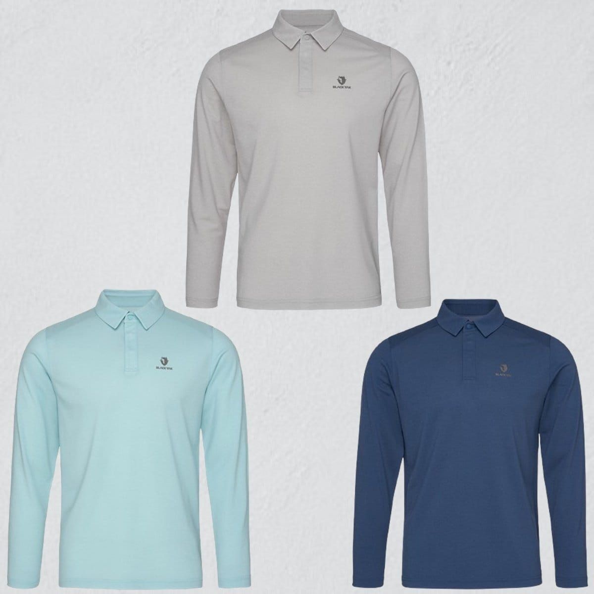 블랙야크 <매장정품> BLACKYAK 블랙야크 26년도 봄 신상품 남성 등산 티셔츠 카라 데일리 긴팔티1 ( 1BYKTSV001 ) 1019901