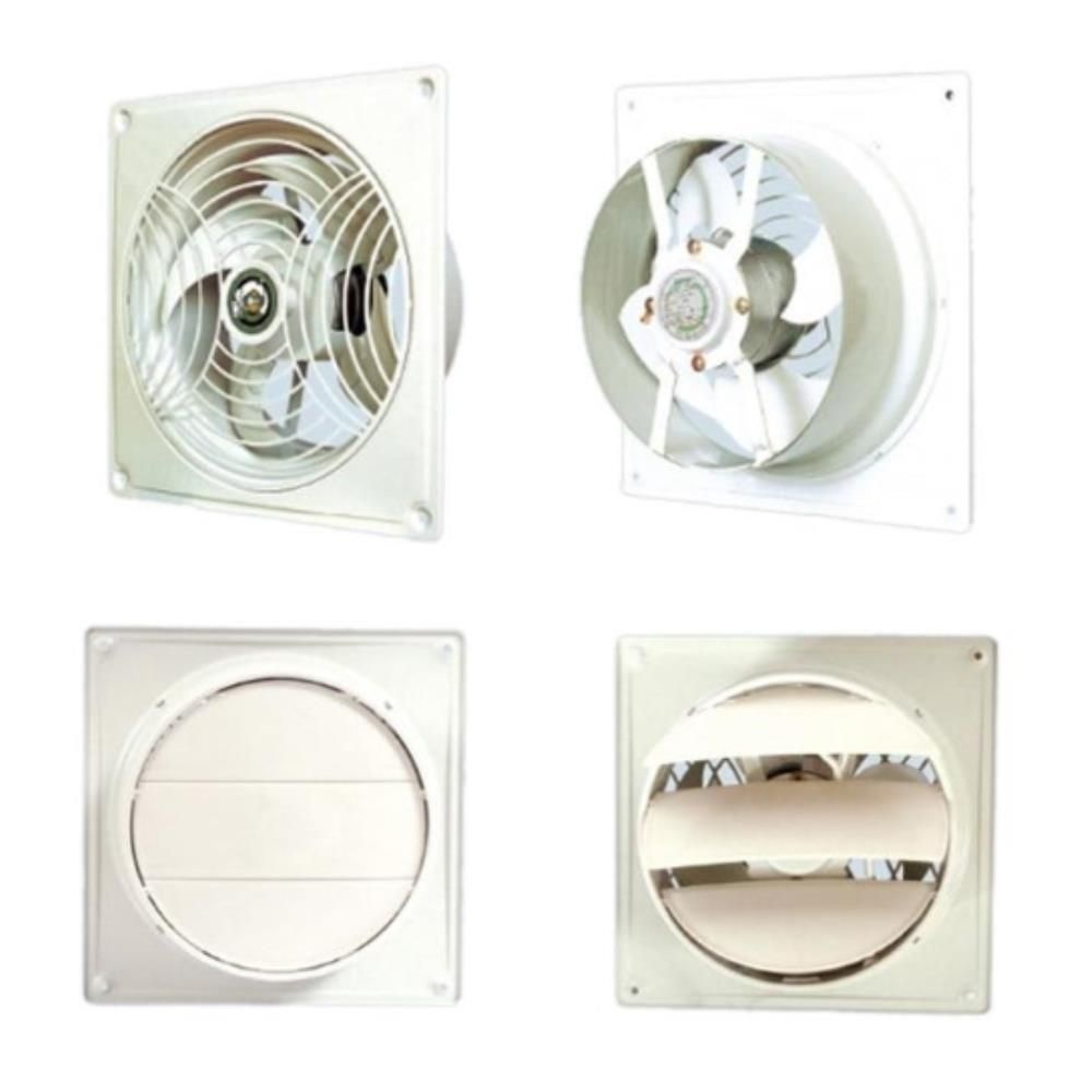 음식점 공장 창고 흡기전용 저소음 매입평 유압 환풍기 DR-F20ASV 1파이